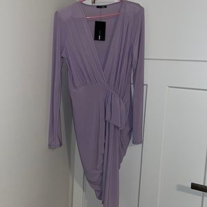 Lavender mini dress